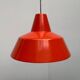 Suspensions Mid-Century danoise Emaille Amatur de Louis Poulsen, années 1960, lot de 3