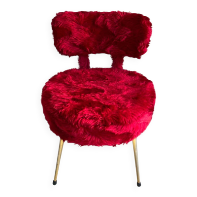 Chaise moumoute
