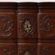French 18th Century hand crafted oak chest of drawers in Louis XV style