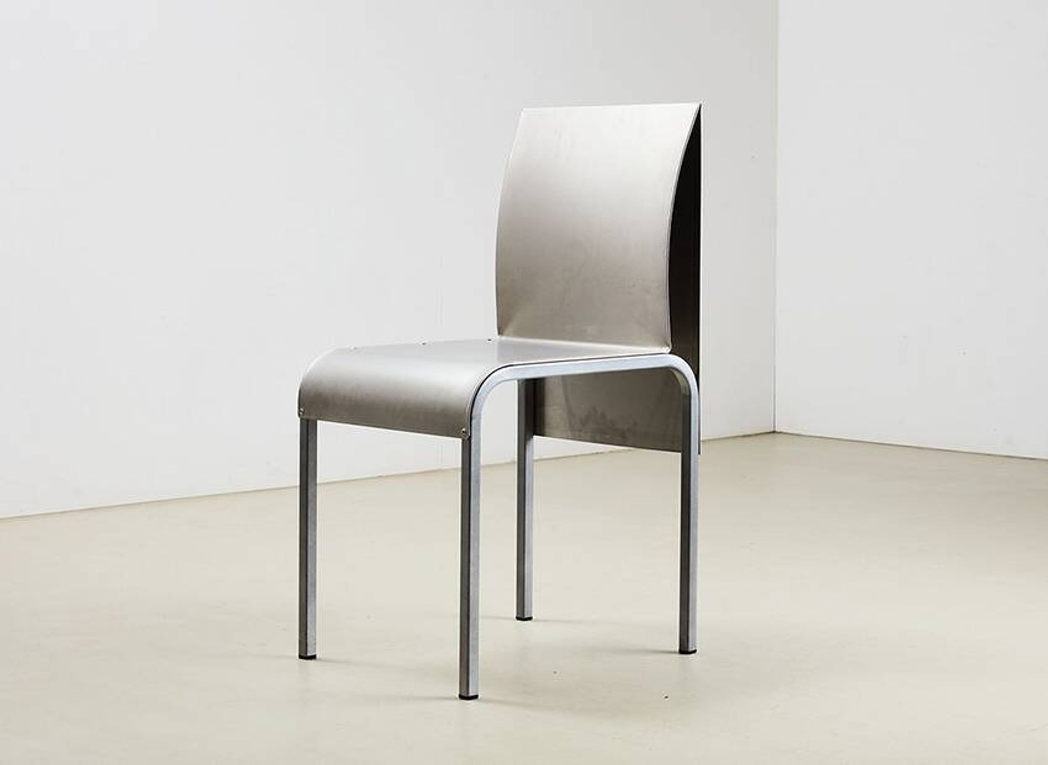 Postmodern Dining Set in Aluminum and Steel Belgium 1980s/90s