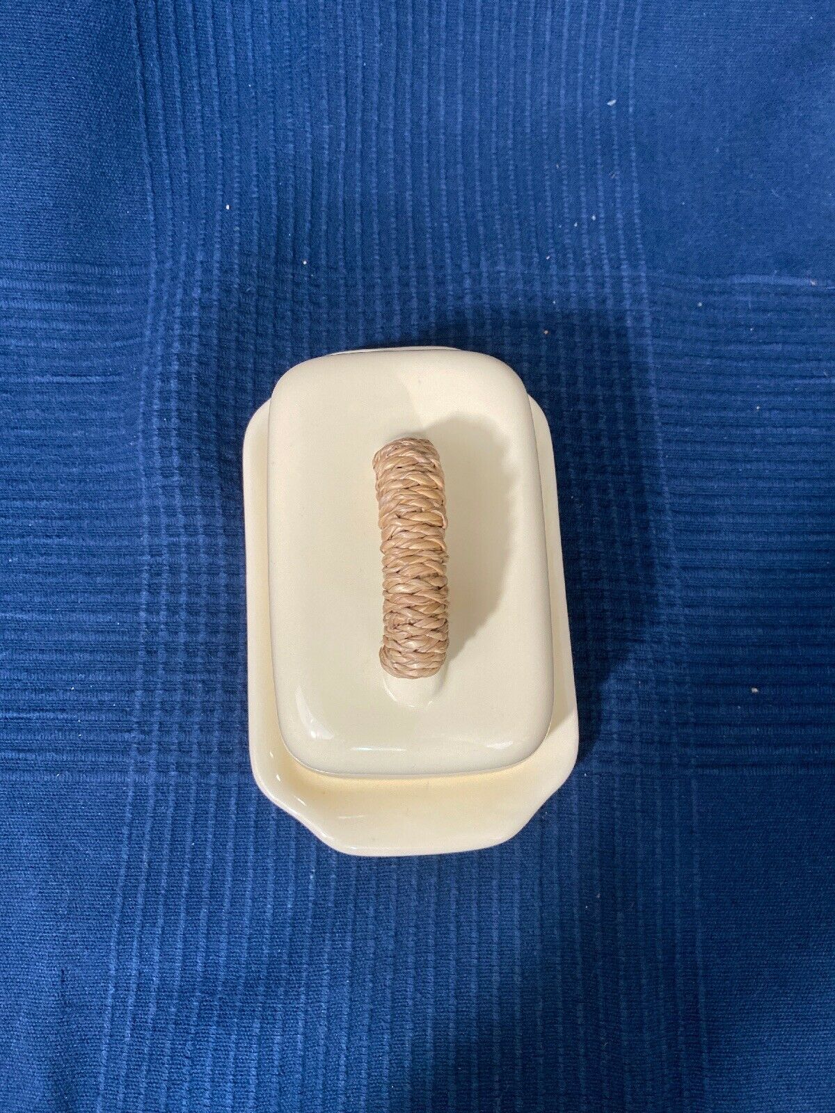 Vintage Louis style ceramic butter maker brand Tohu Bohu