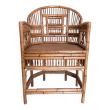 Rattan club chairs