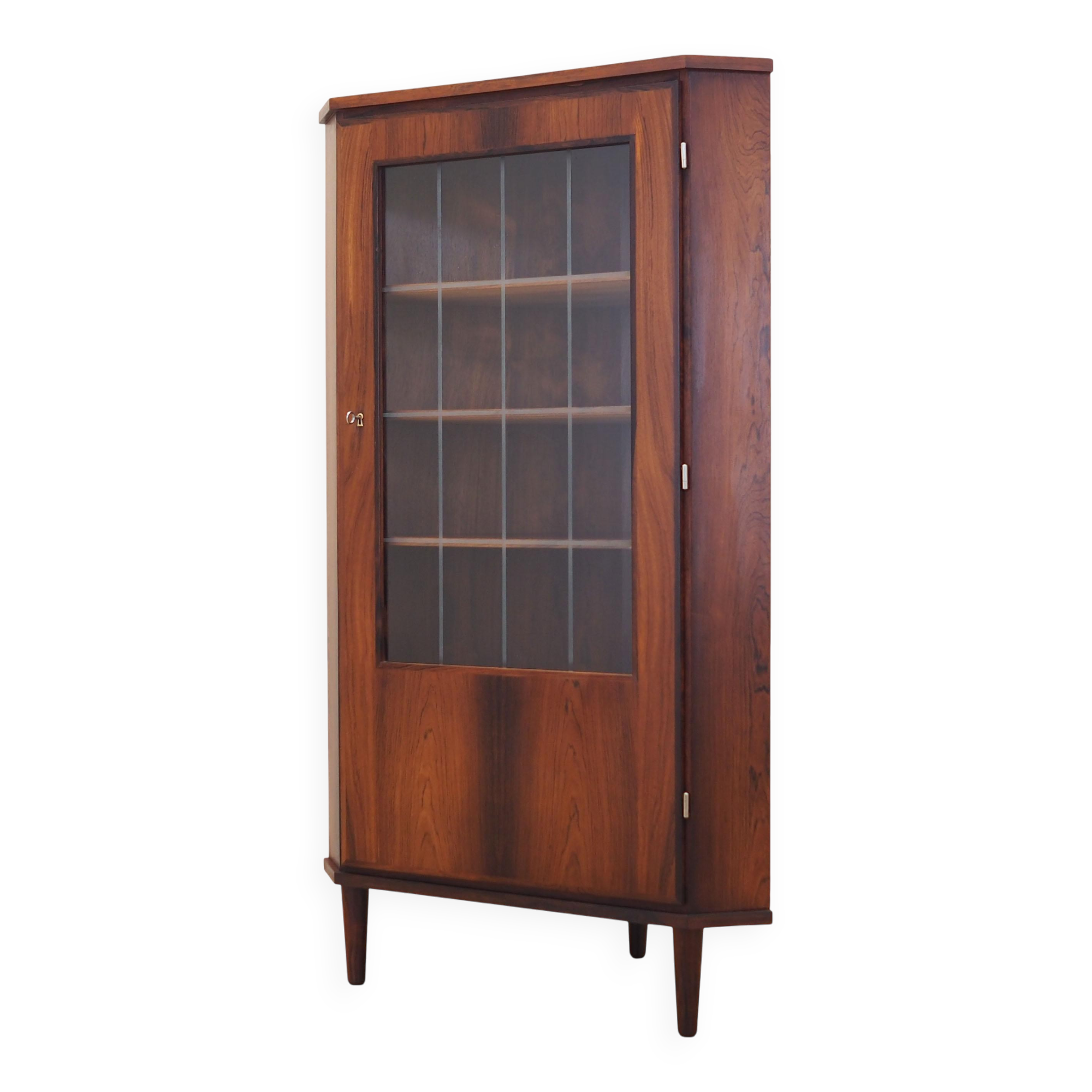 Rosewood showcase, Danish design, 1970s, production: Denmark