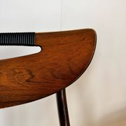 Ensemble de six chaises de salle à manger, Danemark 1960s