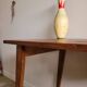Bureau vintage pieds compas