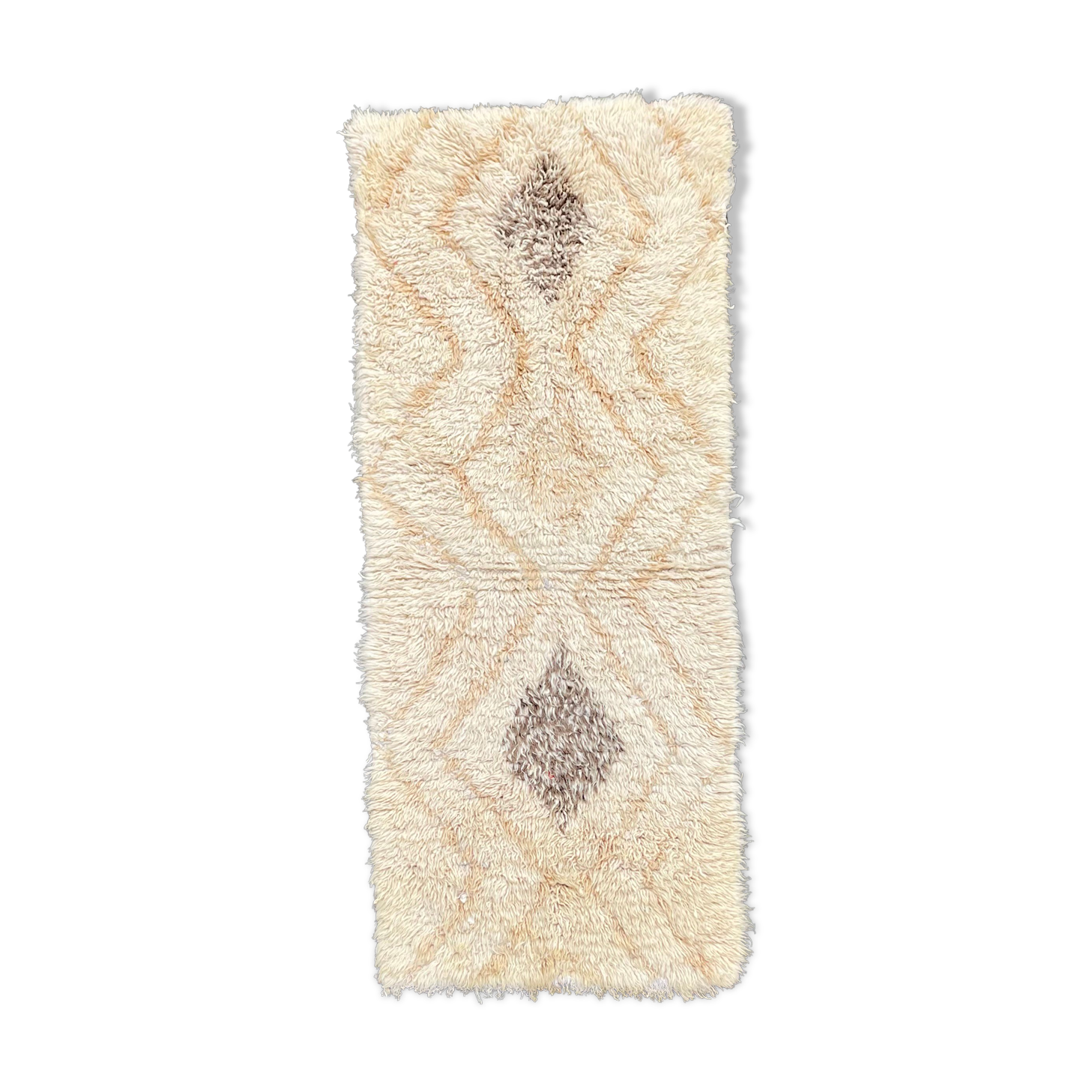 Berber carpet Beni Ouarain 75x175 cm