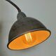 Grey Industrial Gooseneck Scissor Wall Lamp from Elektroinstala, 1960s
