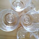 Vintage 70 crystal footed glass from Arques