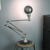 Lampe jieldé 4 bras vernis incolore mat industriel vintage
