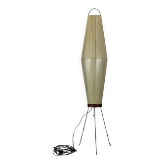 Grande lampe "fusée" sur pied des années 1970, Tchécoslovaquie