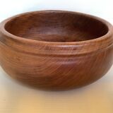 Large exotic teak wood salad bowl