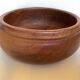 Large exotic teak wood salad bowl