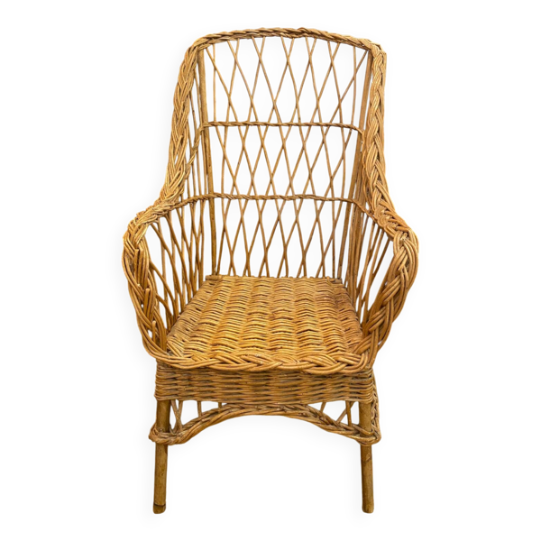 Fauteuil osier