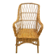 Wicker armchair