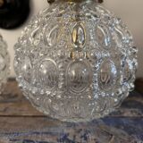 Pair of globe wall lights