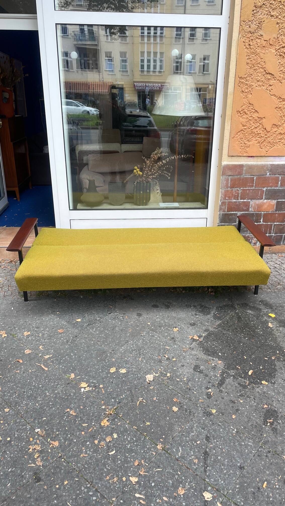 Scandinavian daybed sofa from the 60s Danish design convertible teak