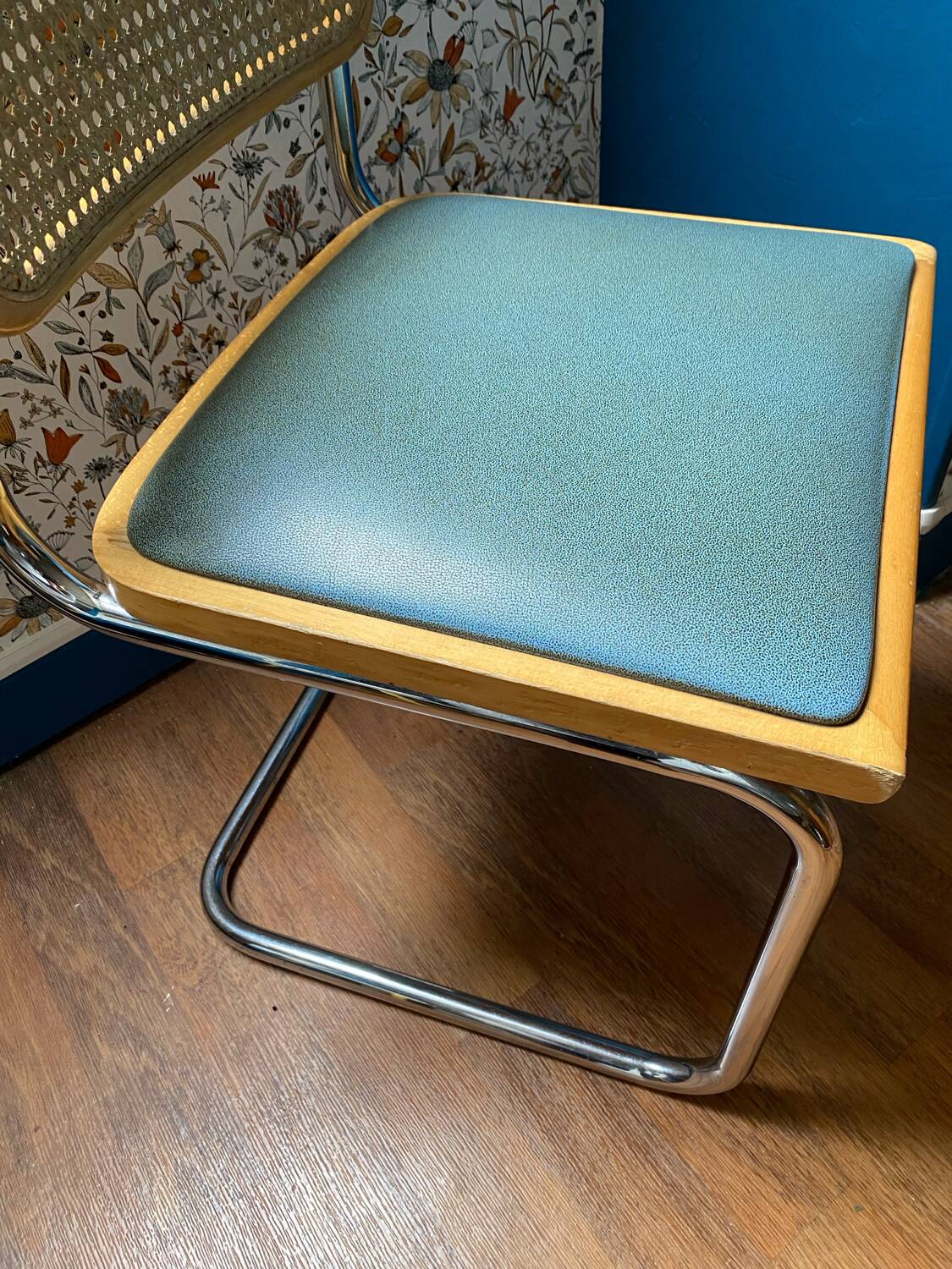 A Cesca B32 chair by Marcel Breuer