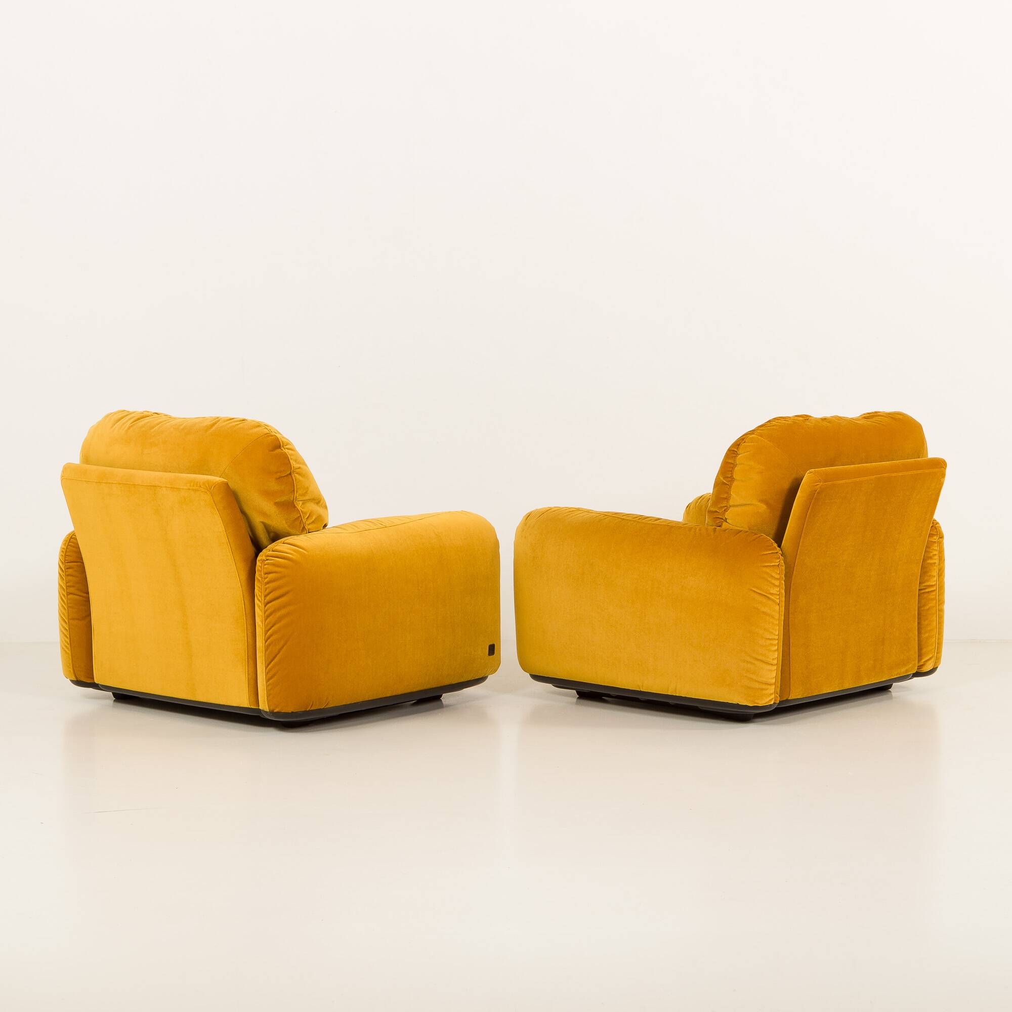 Piumotto Armchairs by Arrigo Arrigoni for Busnelli, set of 2, 1970s
