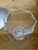 Footed bowl vase, shower crystal from Sèvres, antique.