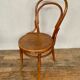 Set of 8 chairs in curved wood Art Nouveau, by Fischel Kohn