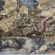 Tapestry in the Aubusson style, landscape and birds, 20th century
