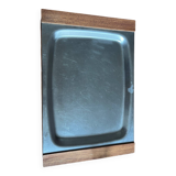 Metal and wood tray