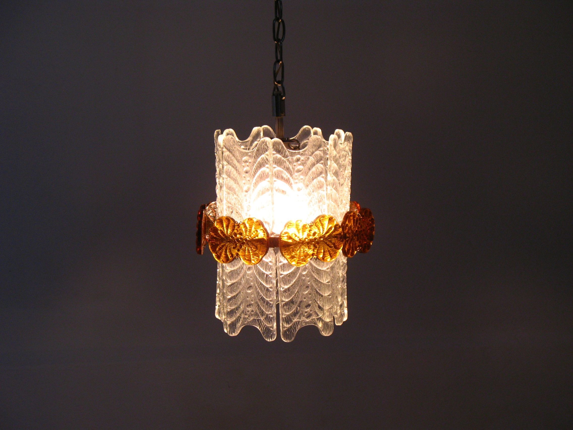 Glass ceiling lamp 70
