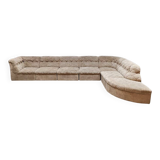 Vintage modular sectional sofa Laauser 'Ivory beige'