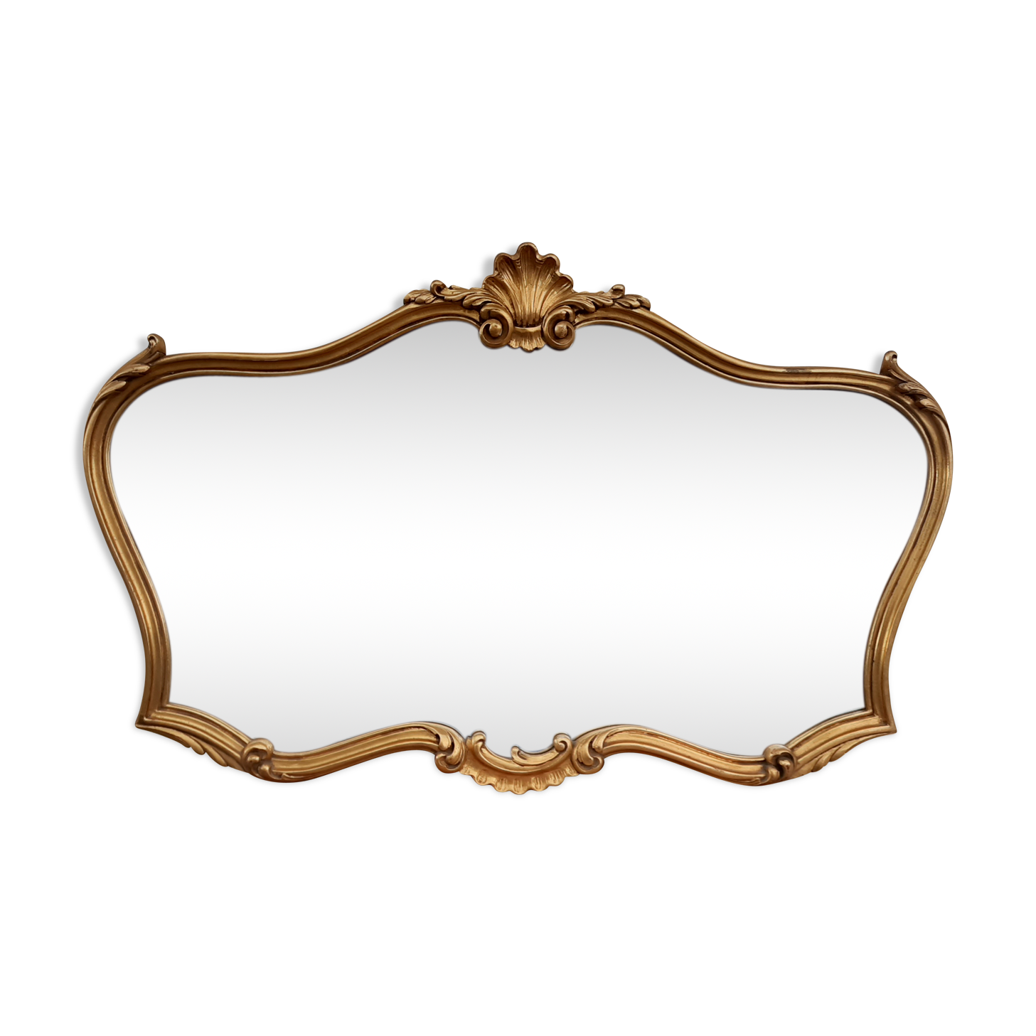 Miroir Baroque style Louis XV coquille