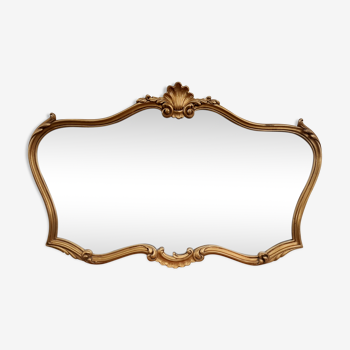 Miroir Baroque style Louis XV coquille