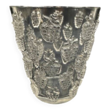 René Lalique "Malaga" model vase, pressed molded glass, circa 1937