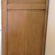 Art Deco Sideboard - Solid Oak - Black Marble