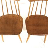 Set of 2 Scandinavian "Fanett" chairs by Ilmari Tapiovaara, Sweden, 1960
