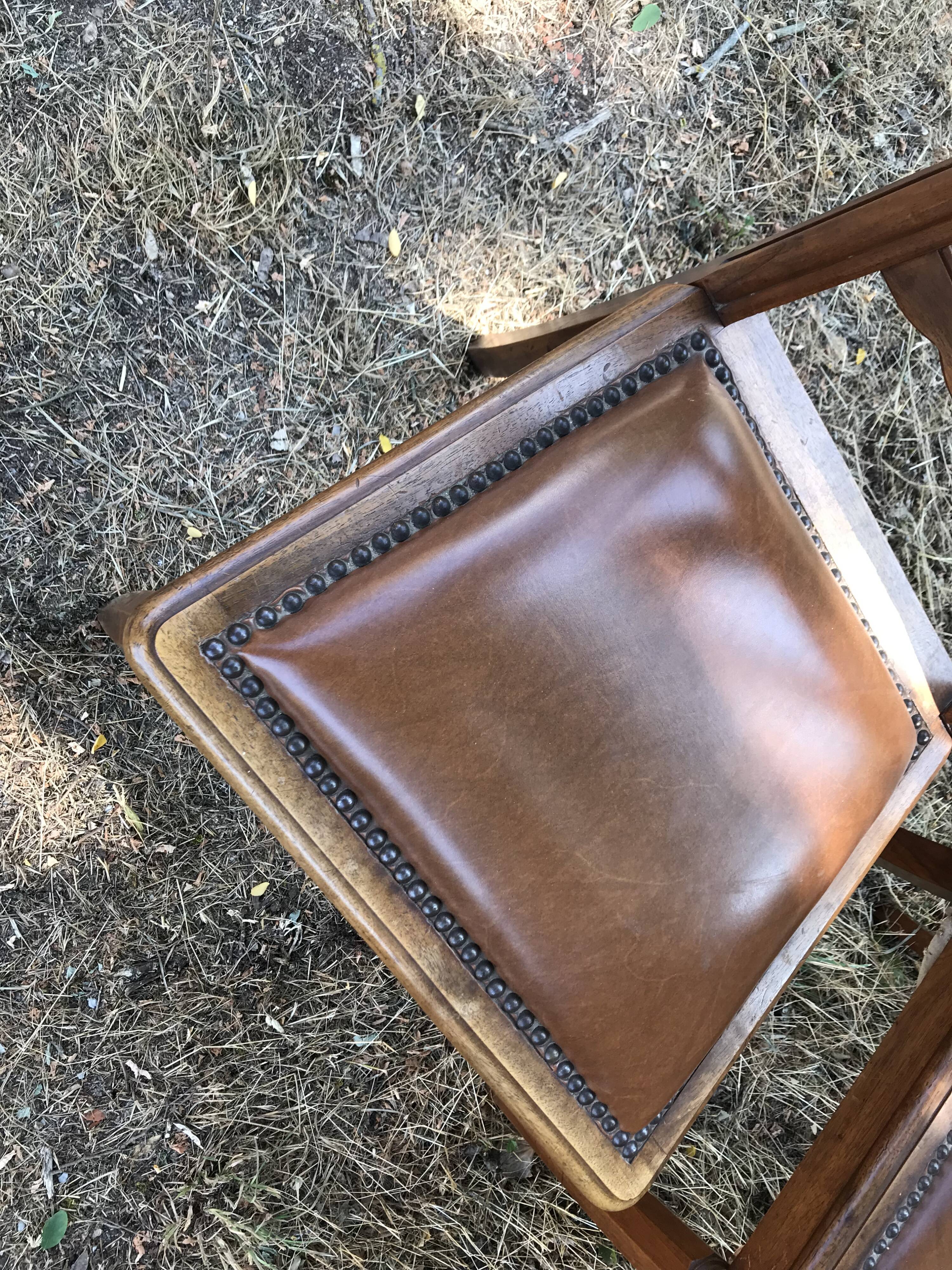 Suite of 6 Art Deco-era chairs