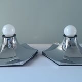 Paire d'appliques italiennes Fosnova - "Cloe"
