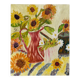 Tableau bouquet de fleurs tournesol