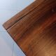 Bureau et 3 chaises style moderniste italien année 50 en palissandre