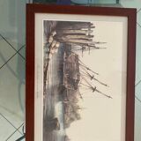 Set of two marine engravings