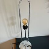 Space Age table lamp chrome steel VINTAGE 70