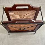 Magazine Holder/Logs in Metal/Wood/Rattan
