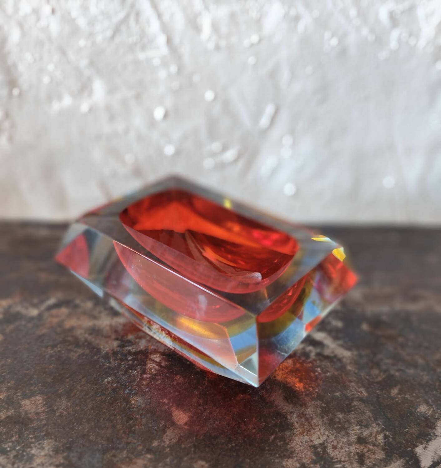 Cendrier Murano vintage