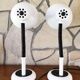 Pair of identical desk or bedside lamps 1970