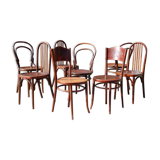 Lot 8 bistro chairs early 20th century