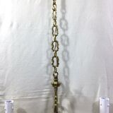 Bronze chandelier with 2 lights