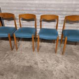 Vintage Scandinavian teak chairs 1960