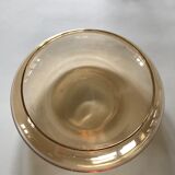 Iridescent glass cup