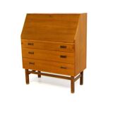 Teak secretary, denmark, 1960