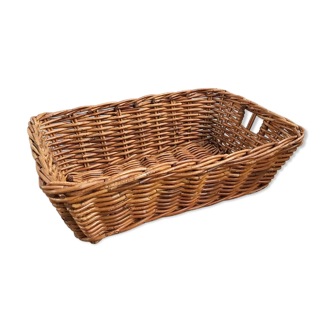 Panière vintage en osier