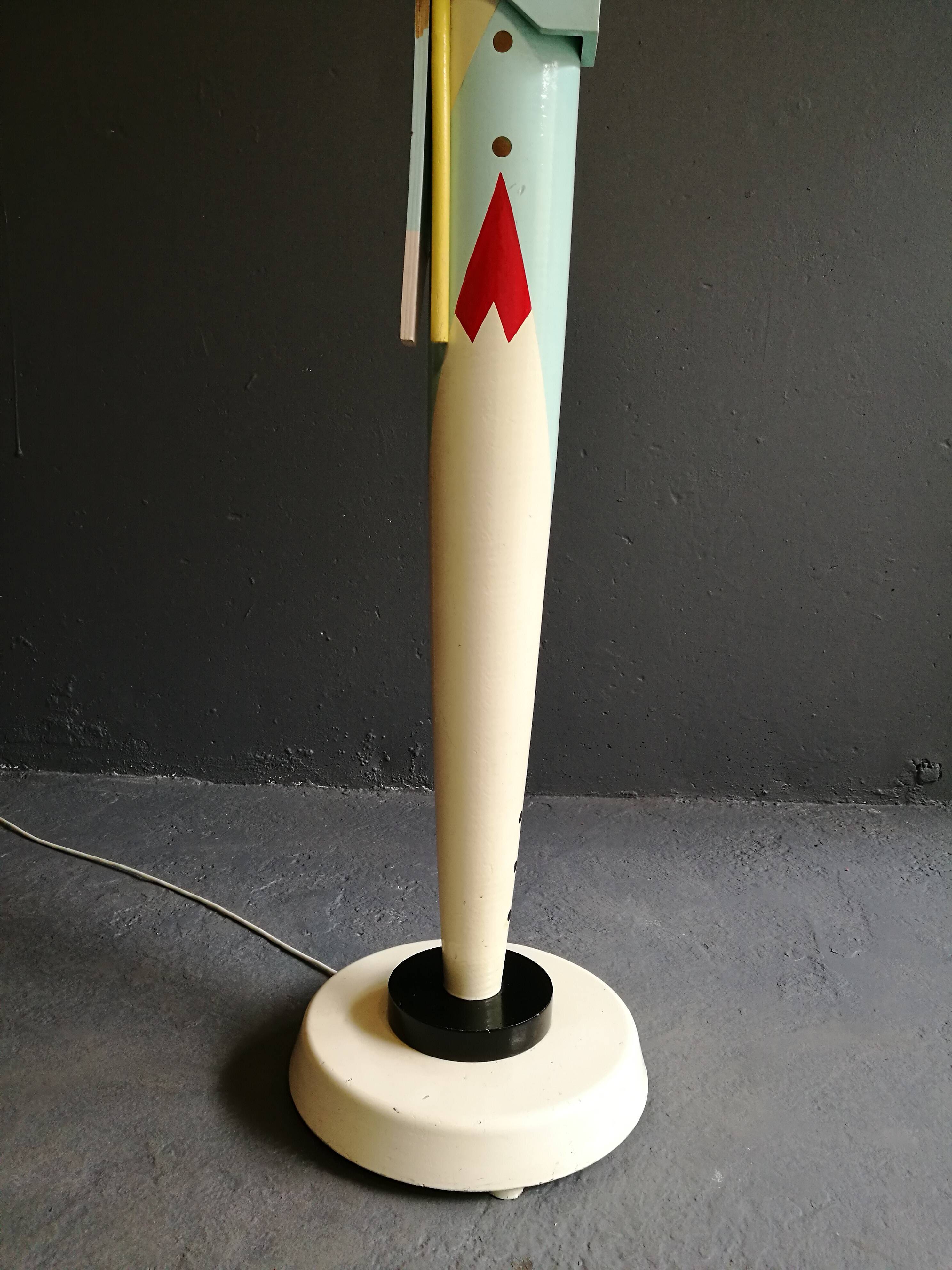 Suzanne Bonnichon for Jacques Adnet 50s floor lamp