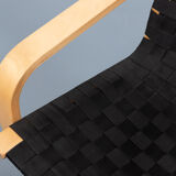 Set of 2 Scandinavian braided sun loungers